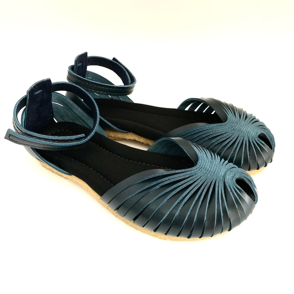 STRAP sandals #natural leather #受注製作 #天然素材 2枚目の画像