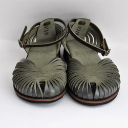 【アウトレット】ballet sandals (natural leather) 5枚目の画像