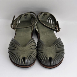 【アウトレット】ballet sandals (natural leather) 6枚目の画像