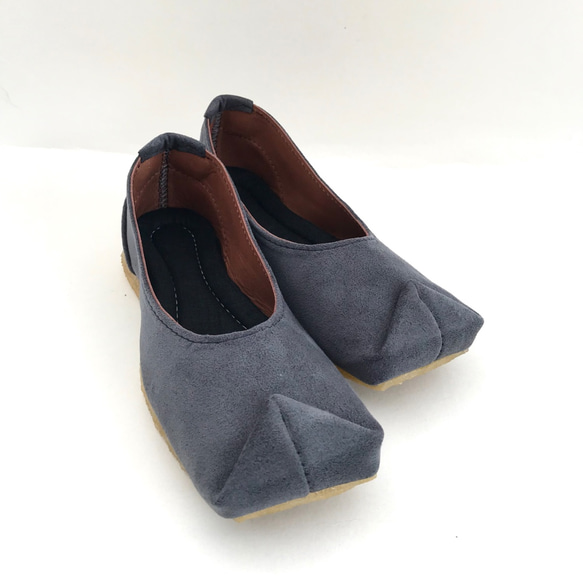 SQUARE shoes #東レmicro-fiber #受注製作 5枚目の画像