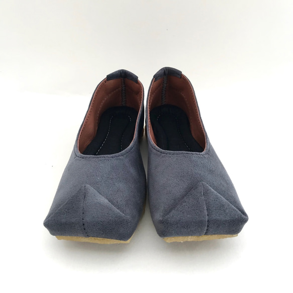 SQUARE shoes #東レmicro-fiber #受注製作 6枚目の画像