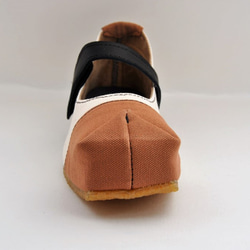 SQUARE strap-shoes #倉敷帆布 #受注製作 4枚目の画像