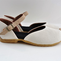 【受注製作】ROUND sandals 3枚目の画像