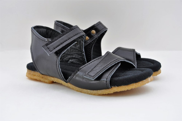 natural sandals  #natural leather 2枚目の画像