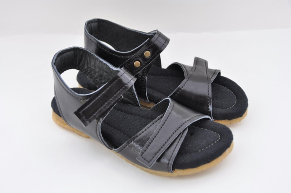 natural sandals  #natural leather 3枚目の画像