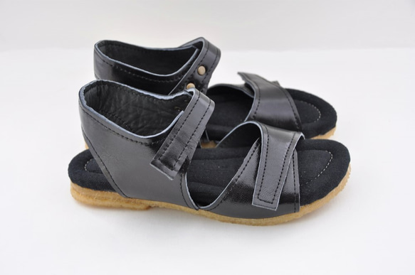 natural sandals  #natural leather 5枚目の画像