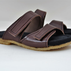 natural sandals  #natural leather 1枚目の画像