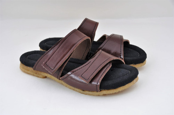 natural sandals  #natural leather 3枚目の画像