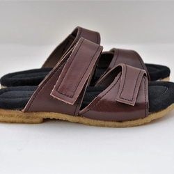 natural sandals  #natural leather 4枚目の画像