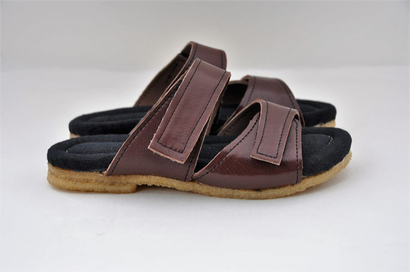 natural sandals  #natural leather 4枚目の画像
