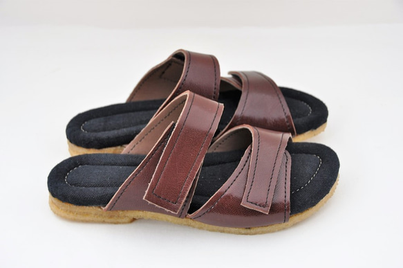 natural sandals  #natural leather 5枚目の画像