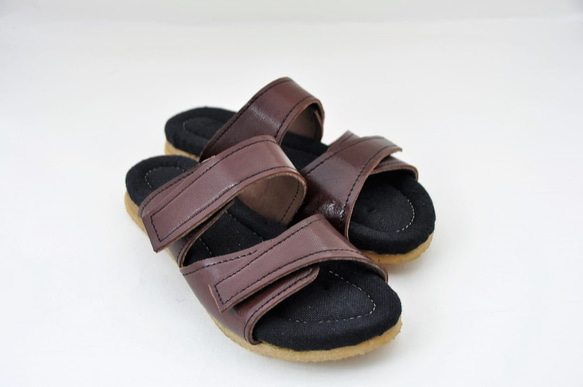 natural sandals  #natural leather 8枚目の画像