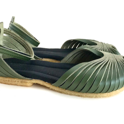 STRAP sandals #natural leather #受注製作 #天然素材 3枚目の画像