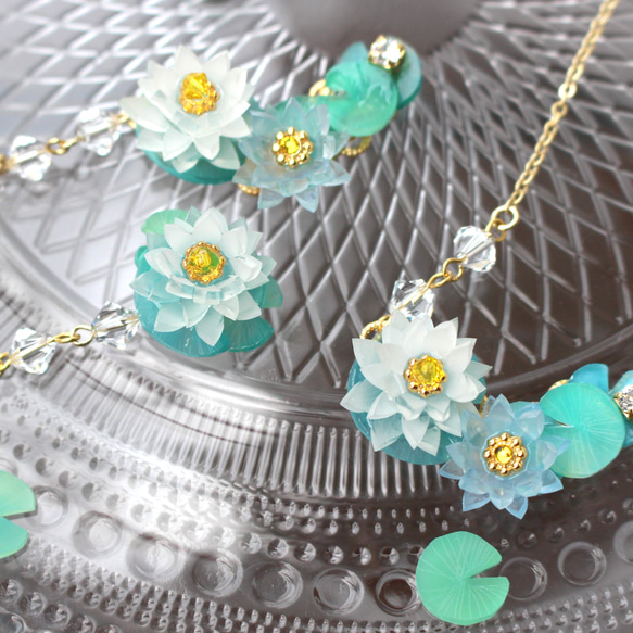 睡蓮項鍊 第5張的照片