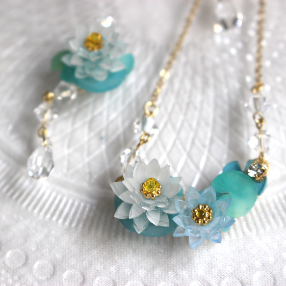 睡蓮項鍊 第6張的照片