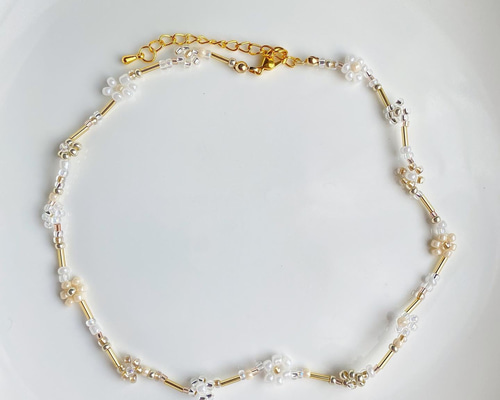 シンプルで毎日使える☆Tiffany＆Co☆ビーズネックレス シンプルで毎日使える☆Tiffany＆Co☆ビーズネックレス