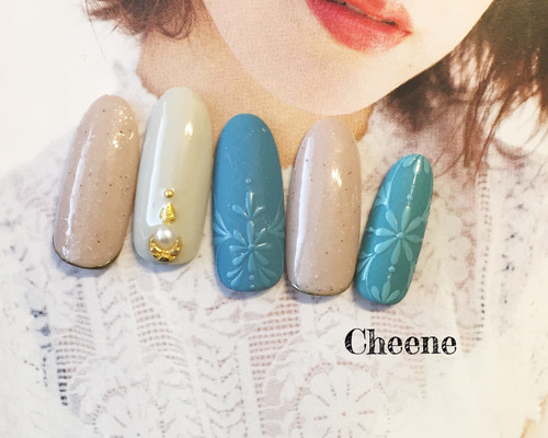 MN@ネイルチップ販売✾m1690＊美品 洗える夏着物 薄物 トール 小紋 0_7f1e29d4315f7ca3da53b7ab1957