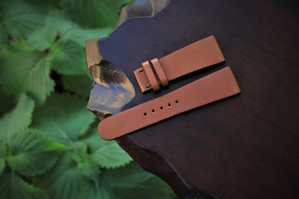 高級革使用Apple Watch　レザーベルト　腕時計ベルト　バンド　B16　総手縫い製作 5枚目の画像
