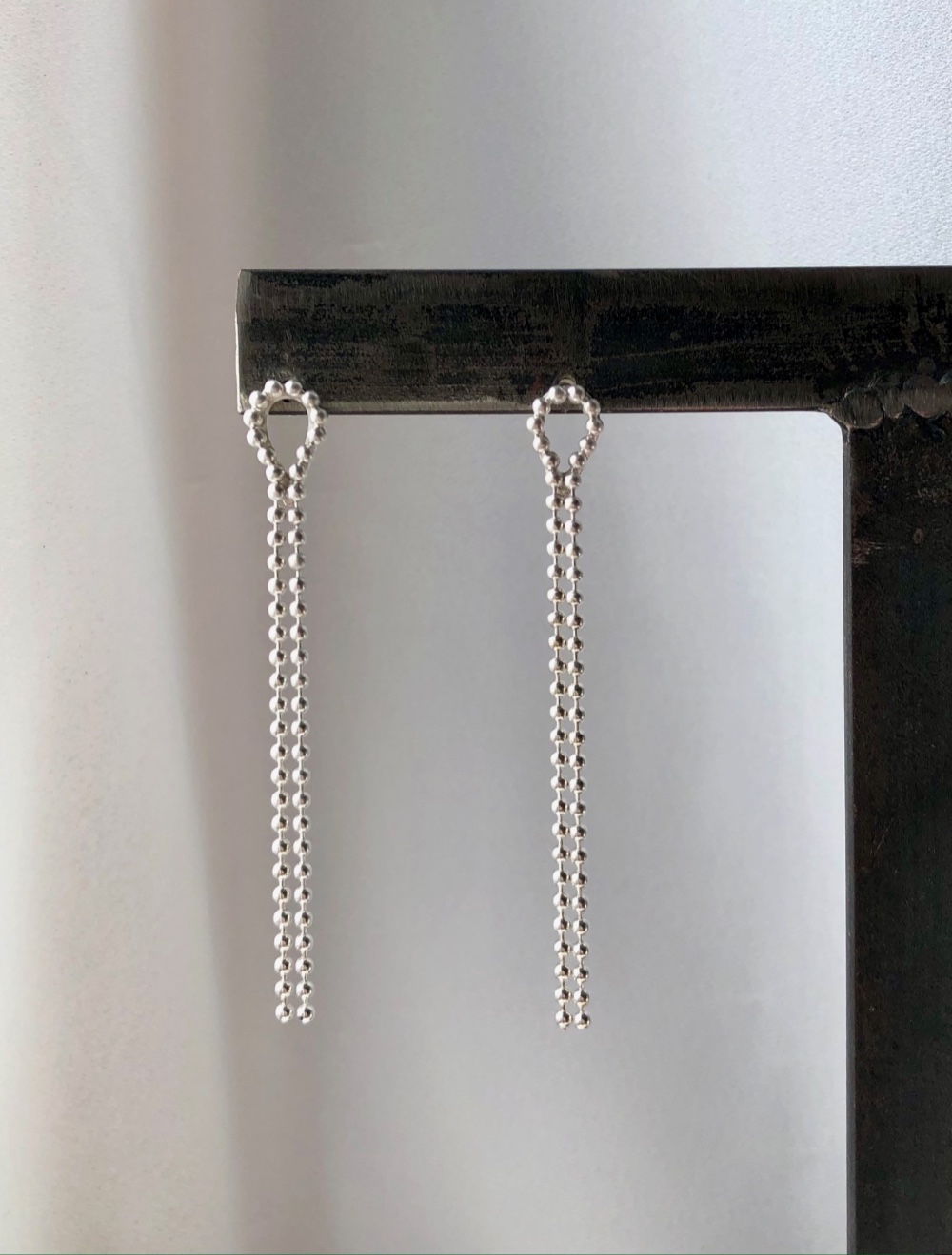 ballchainピアス/フロー