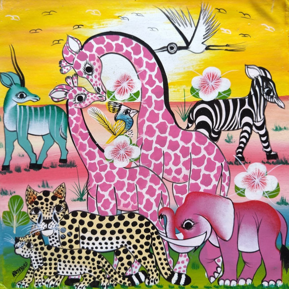 アフリカ絵画ティンガティンガ ティンガティンガ・アート TingaTinga Art ～アフリカン現代