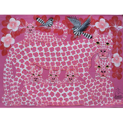 Pink Leopard family 』by Zuberi 60*60cm