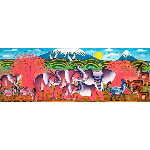 アフリカの絵画 Amazon.co.jp: ZFXFHDR(へ楽ーツ) アフリカの女性 絵画 アフリカ