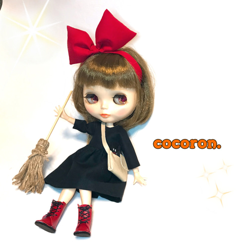 受注製作》魔女セット 22㎝ドール オビツ22 ピュアニーモ2S