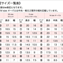 サイズ計測用サンプルチップ（２種類送付） 3枚目の画像