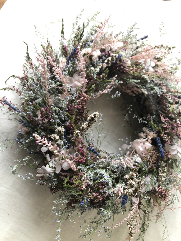 Garden wreath ＊* くすみ系 2枚目の画像