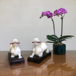【ARTFINITY™】Golden Jade Pi Xiu Decoration (Two of A set) 2枚目の画像