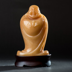 【ARTFINITY™】Golden Jade Maitreya (longevity and blessing) 2枚目の画像