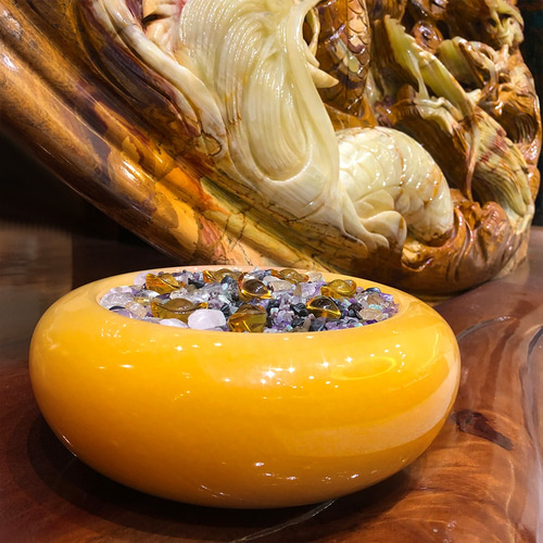 ★特選三石★聚寶盆♢葫芦七星陣【天然アラゴナイト☆インド翡翠☆ゴールドルチル】 ☆特選三石☆聚寶盆♢葫芦七星陣【天然アラゴナイト☆インド翡翠☆ゴールド