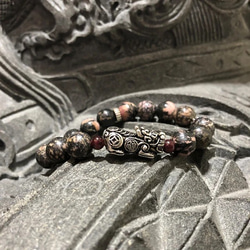 【ARTFINITY 大藝石代】Rosy Pi Xiu beaded bracelet (classic) 2枚目の画像