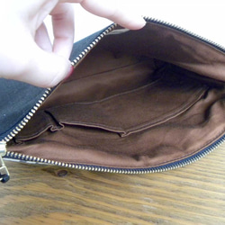 サコッシュ　シルクスクリーン　ナナメボウ 3枚目の画像