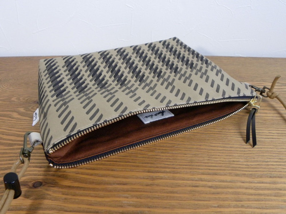 サコッシュ　シルクスクリーン　ナナメボウ 4枚目の画像