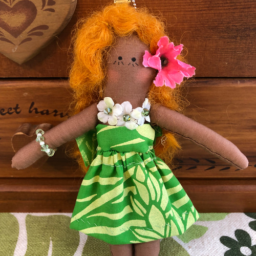 ハワイアン人形 昭和レトロ ハワイアン人形 常磐ハワイアンセンター