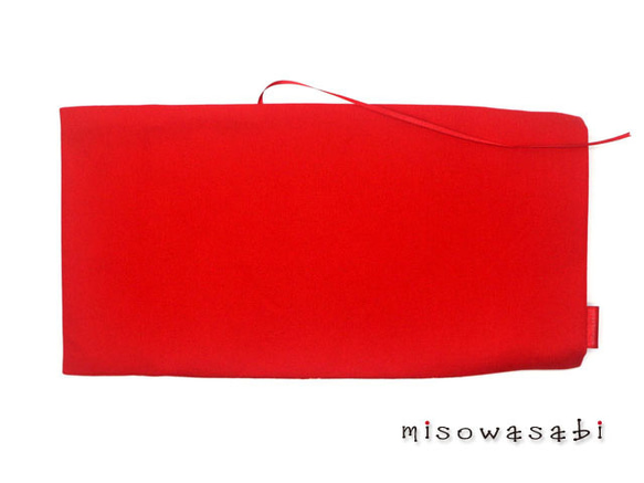 【帆布】赤 × 金魚と水風船［文庫］ 4枚目の画像