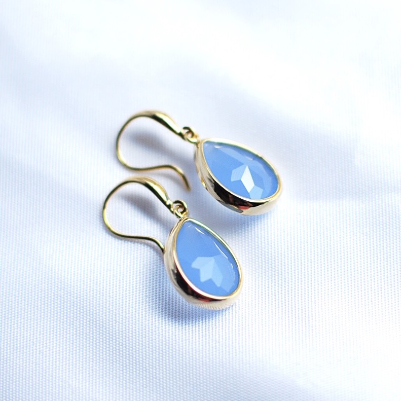 Pure Blue｜思い出と涙の耳飾り 4,000円