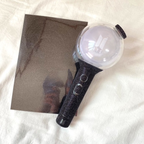 BTS アミボム ラメグリッター ステッカー ペンライト glitter BTS アミボム ラメグリッター ステッカー ペンライト glitter