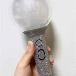 BTS アミボム ラメグリッター ステッカー ペンライト glitter シール 보라하 ボラへ sowoozoo 6枚目の画像