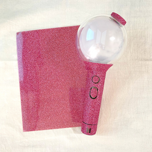 BTS アミボム ラメグリッター ステッカー ペンライト glitter