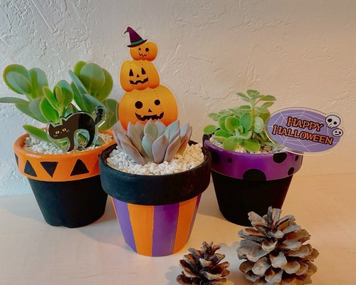 ハロウィン　ピック　植木鉢にさしたり　部屋の飾りに 0_fa7115cc276d58807097a9121c46