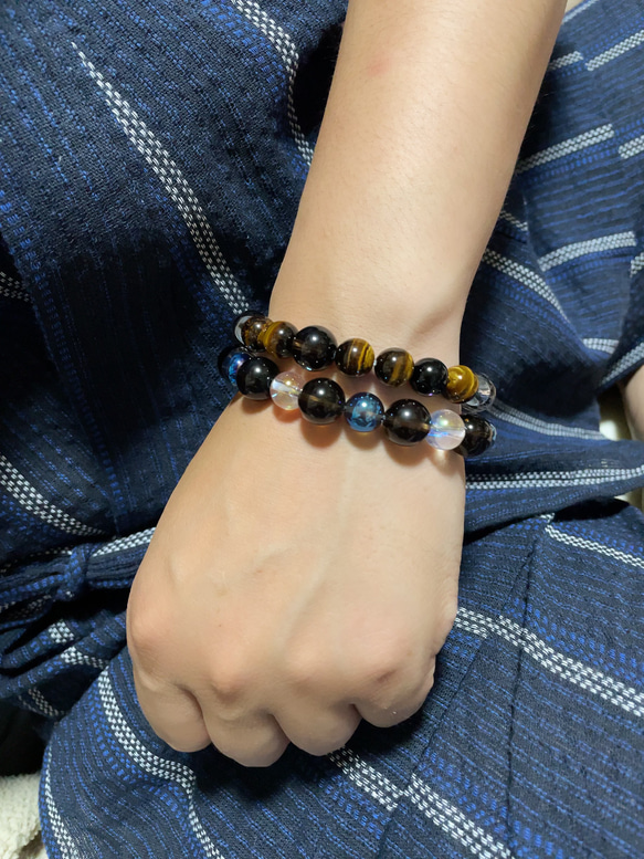 【まる様 オーダー品】天然石ブレスレット 3点 天然石＊ ブレスレット オーダーメイド ブレスレット 東京数珠屋 通販