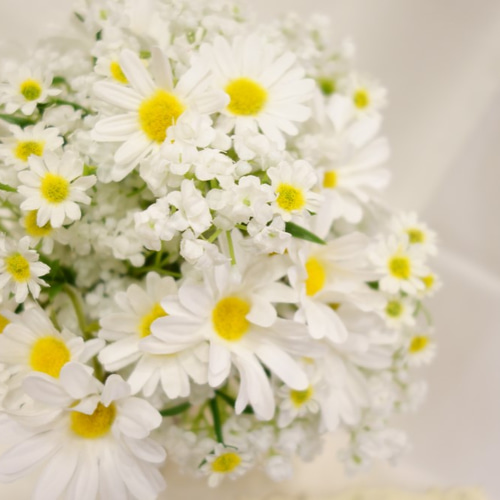 かすみ草のブーケ「littlewhite」 ブーケ HANISCH 通販｜Creema 