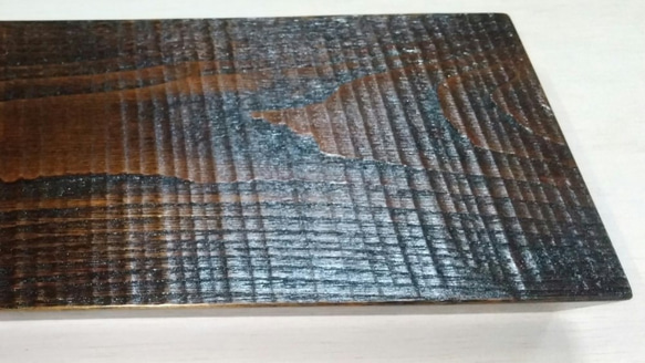 木製プレート　拭き漆　盛り皿　盛り台　栗 4枚目の画像