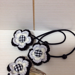 お花チャーム じゃら ヘアゴム 2番のみ¥120画像3枚目見てください