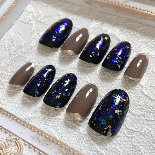 ネイルチップ『螺鈿細工』 ネイルチップ（つけ爪） dress.K 通販