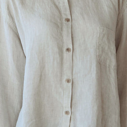 白 ブラウス シースルー シャツ ロング シャツ ブラウス レディース シャツ レディース 襟 付き シャツ シャツ 4枚目の画像
