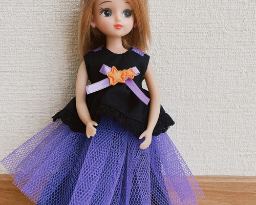 ハロウィンセット　ミニチュアドール服　ハンドメイドドール服 楽天市場】【10cm】オビツ11服 ob11服 1/12ドール服 1/12服 着せ