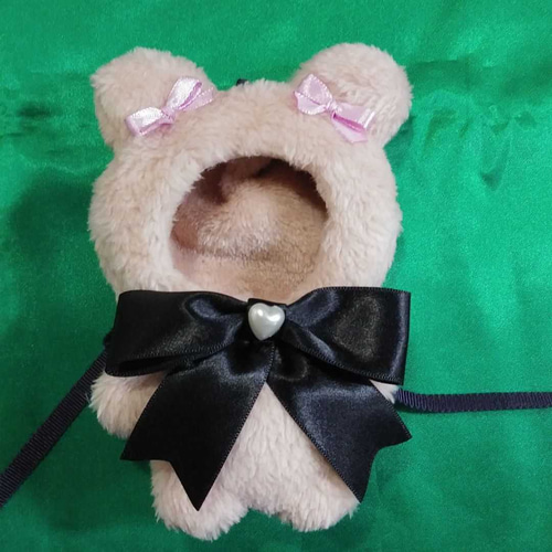 ぬい服 ちびぐるみ 白くまブラック【セミオーダーOK】｜Yahoo